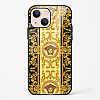 Versace Design Glass Case for iPhone 15 Plus