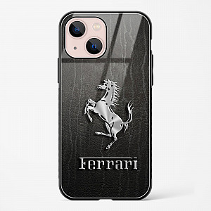 Ferrari Glass Case for iPhone 14 Plus