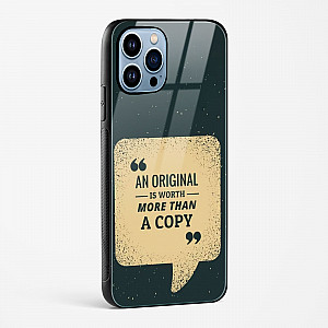 Original Is Worth Glass Case Phone Cover For iPhone 15 Pro