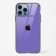 Purple Glass Case for iPhone 14 Pro