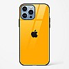 Mustard Glass Case for iPhone 15 Pro