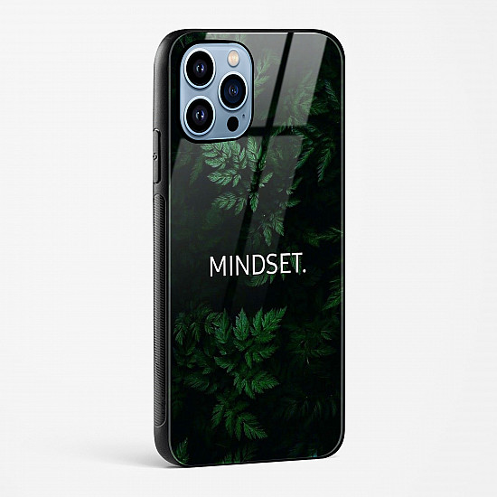 Mindset Quote Glass Case for iPhone 14 Pro