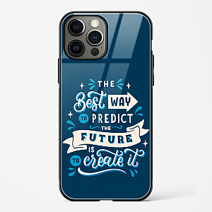 Create Your Future Quote Glass Case Phone Cover For iPhone 15 Pro Max