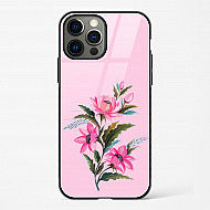 Flower Design Abstract 4 Glass Case Phone Cover For iPhone 14 Pro Max