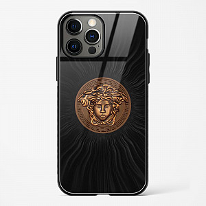 Versace Glass Case for iPhone 14 Pro Max
