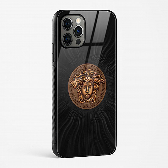 Versace Glass Case for iPhone 14 Pro Max