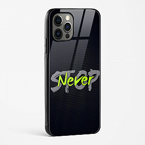 Stop Never Glass Case for iPhone 14 Pro Max