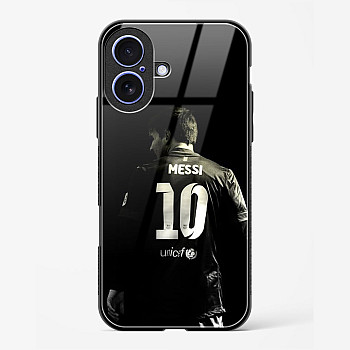 Messi Glass Case for iPhone 16