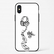 My Music Glass Case Phone Cover For iPhone X