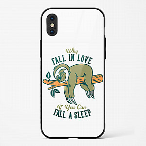 Sleep Lover Glass Case Phone Cover For iPhone X