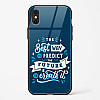 Create Your Future Quote Glass Case Phone Cover For iPhone X