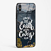 Travel Quote Glass Case Phone Cover For iPhone X
