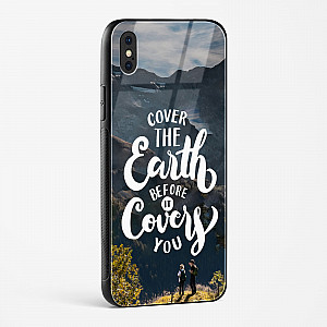 Travel Quote Glass Case Phone Cover For iPhone X