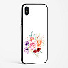 Flower Design Abstract 1 Glass Case Phone Cover For iPhone Xs Max