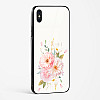 Flower Design Abstract 2 Glass Case Phone Cover For iPhone X