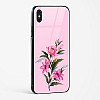 Flower Design Abstract 4 Glass Case Phone Cover For iPhone X