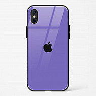 Purple Glass Case for iPhone X