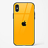 Mustard Glass Case for iPhone X