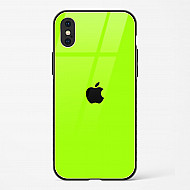 Neon Green Glass Case for iPhone X