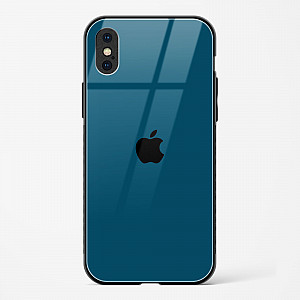 Olympic Blue Glass Case for iPhone X
