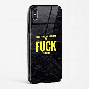 Attitude Glass Case for iPhone X