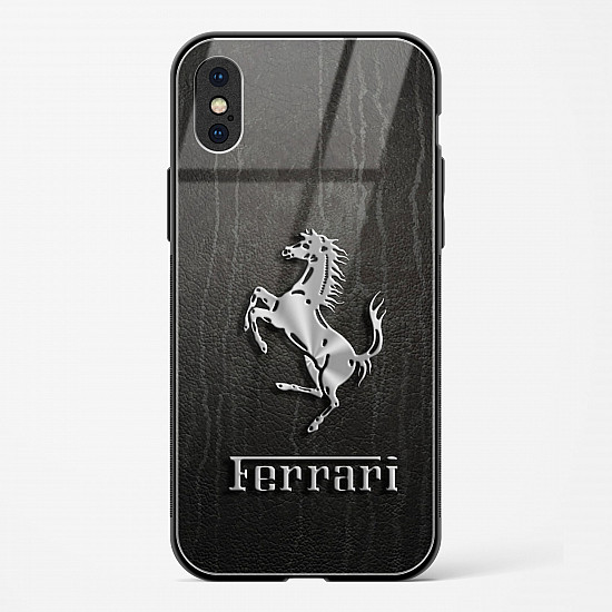 Ferrari Glass Case for iPhone X