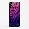 Spiral Design Glass Case for iPhone X