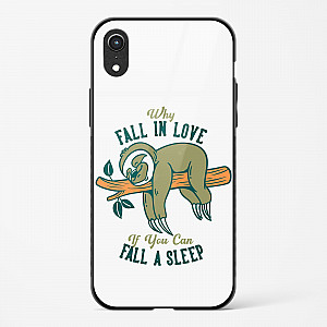 Sleep Lover Glass Case Phone Cover For iPhone XR