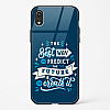 Create Your Future Quote Glass Case Phone Cover For iPhone XR