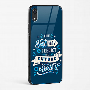Create Your Future Quote Glass Case Phone Cover For iPhone XR