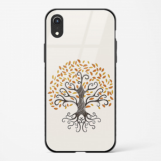 Oak Tree Deep Roots Glass Case Phone Cover For iPhone XR