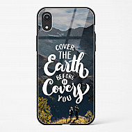 Travel Quote Glass Case Phone Cover For iPhone XR