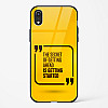 Get Started Glass Case Phone Cover For iPhone XR