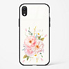 Flower Design Abstract 2 Glass Case Phone Cover For iPhone XR