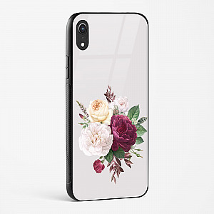 Flower Design Abstract 3 Glass Case Phone Cover For iPhone XR