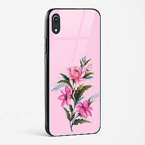 Flower Design Abstract 4 Glass Case Phone Cover For iPhone XR