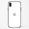 Pure White Glossy Glass Case for iPhone XR