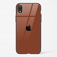 Brown Glass Case for iPhone XR