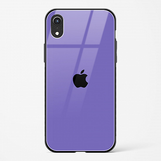 Purple Glass Case for iPhone XR
