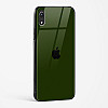 Dark Green Glass Case for iPhone XR