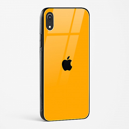 Mustard Glass Case for iPhone XR