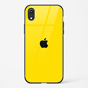 Yellow Glass Case for iPhone XR