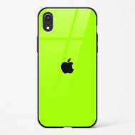 Neon Green Glass Case for iPhone XR