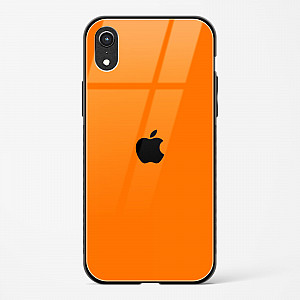Orange Glass Case for iPhone XR