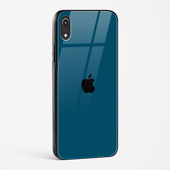 Olympic Blue Glass Case for iPhone XR