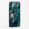 Pebble Design Glass Case for iPhone XR
