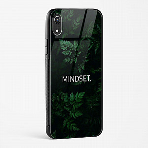 Mindset Quote Glass Case for iPhone XR