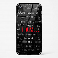 Affirmation Glass Case for iPhone XR