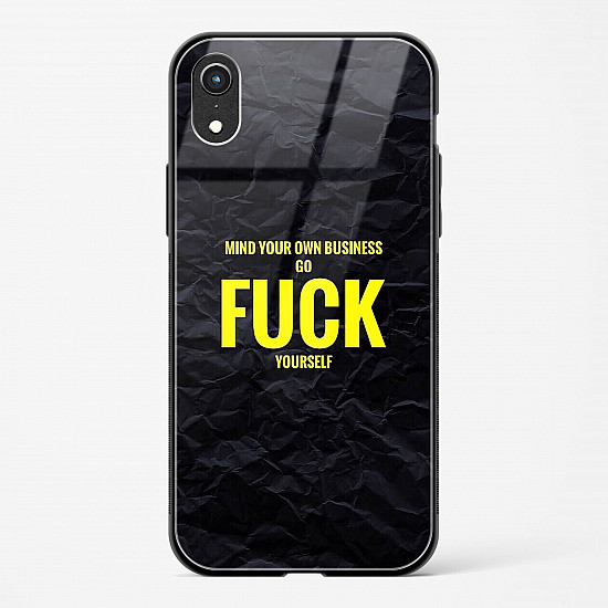 Attitude Glass Case for iPhone XR