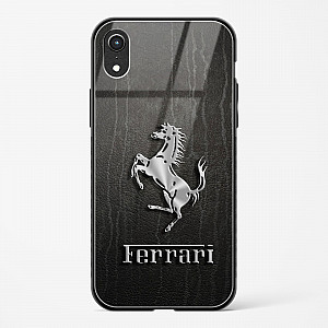 Ferrari Glass Case for iPhone XR